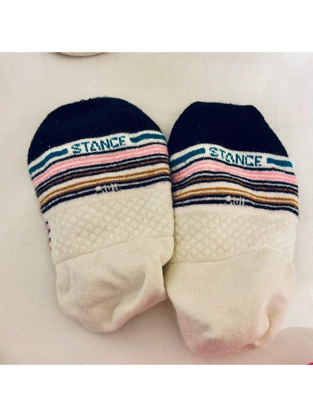 NEW Stance and Adidas Pink Black Gray and White Liner No Show Sock Bundle - Picture 11 of 14